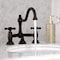 Kingston Brass KS3915AX Restoration Bathroom Bridge Faucet, Oil Rubbed Bronze KS3915AX - alternate 3